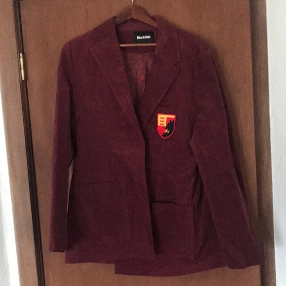 Blackmilk Jackets & Coats Nwt Blackmilk Harry Potter Corduroy Jacket Gryffindor Size 8